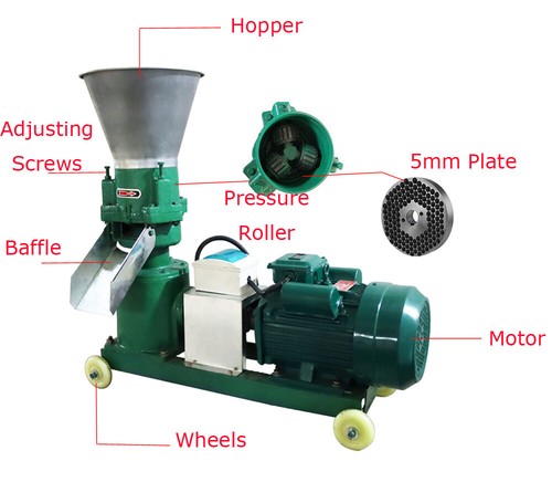 5mm feed pellet mill machine - feed,